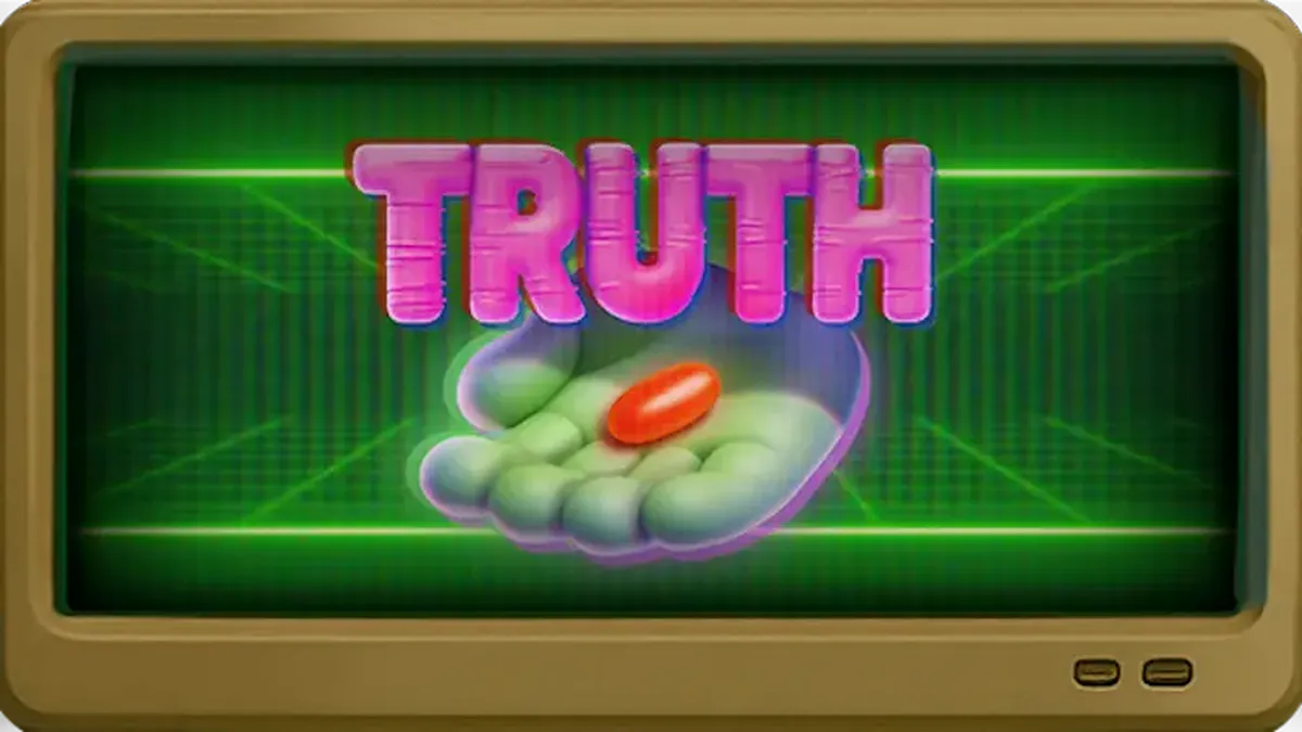 The Preach TV slot interface showing the televangelist theme with TV monitors and symbols.